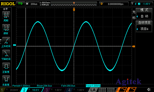 普源DS1000Z系列數字示波器在通信原理實驗中的應用方案(圖8) 普源DS1000Z系列數字示波器在通信原理實驗中的應用方案(圖8)