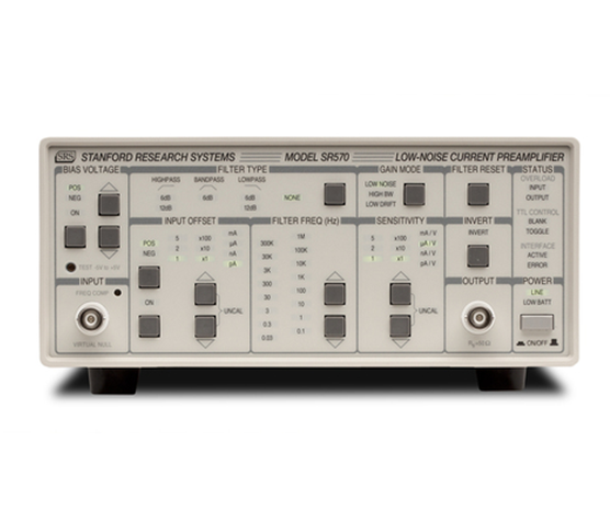 SR570低噪聲電流前置放大器