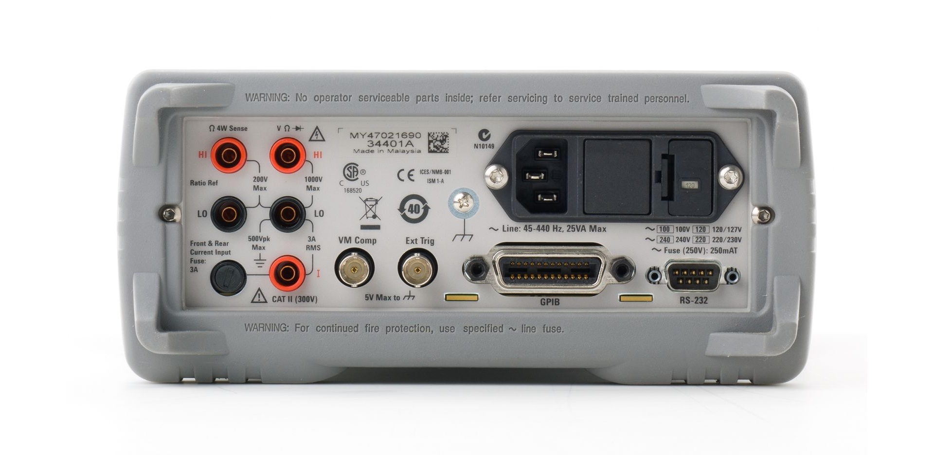 34401A 數(shù)字萬用表(圖3) 34401A數(shù)字萬用表(圖3)