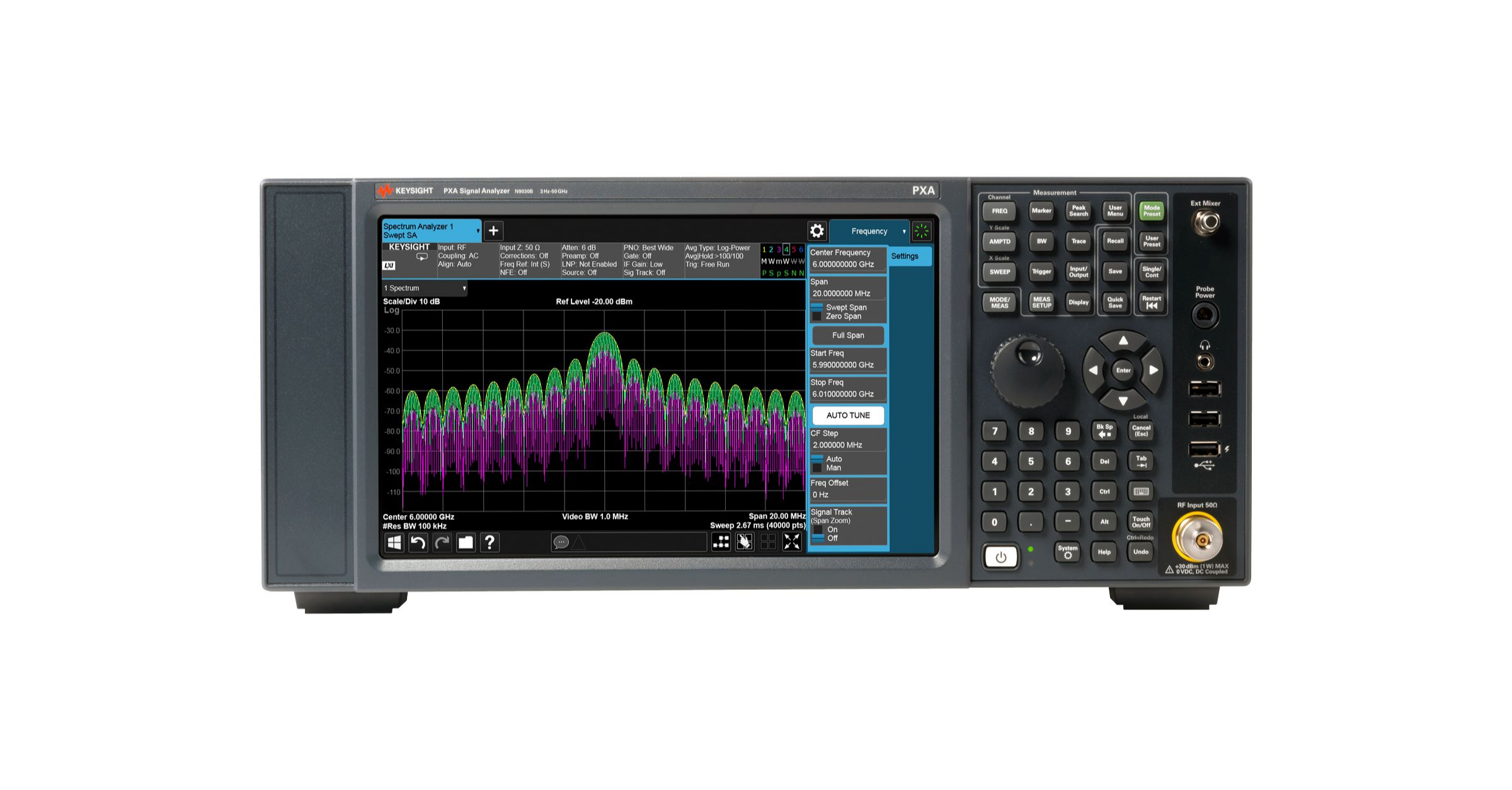 是德科技N9030B頻譜分析儀(圖1) 是德科技N9030B頻譜分析儀(圖1)