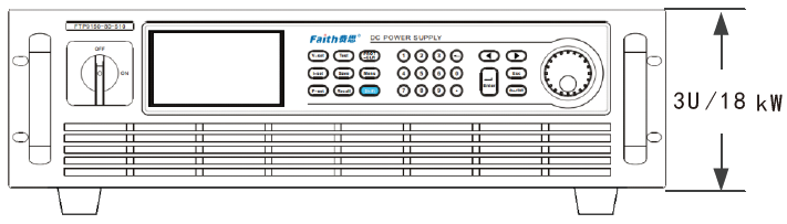 3U/18kW高功率密度 FTB9000系列大功率雙向可編程直流電源(圖4)