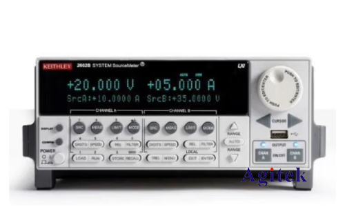 Keithley吉時利2636B測試轉移曲線 Keithley吉時利2636B測試轉移曲線(圖1)