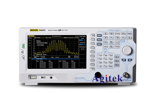 普源dsa832頻譜測試儀怎么看波形(圖1) 普源dsa832頻譜測試儀怎么看波形(圖1)