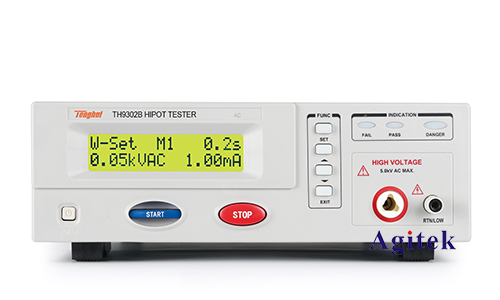 同惠耐壓絕緣測試儀TH9302B(圖1) 同惠耐壓絕緣測試儀TH9302B(圖1)