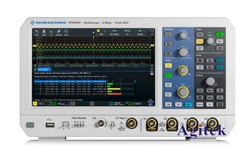羅德與施瓦茨RTM3004示波器測(cè)晶振波形(圖1) 羅德與施瓦茨RTM3004示波器測(cè)晶振波形(圖1)