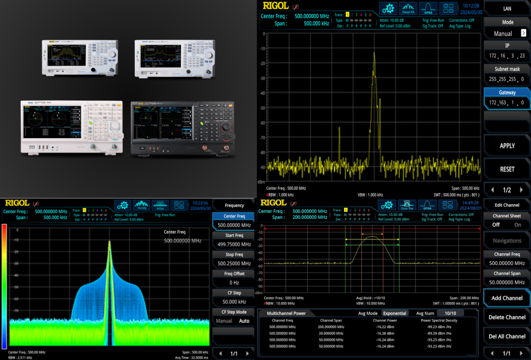 RSA5000實時頻譜分析儀在無線收發系統測試方案(圖3) RSA5000實時頻譜分析儀在無線收發系統測試方案(圖3)