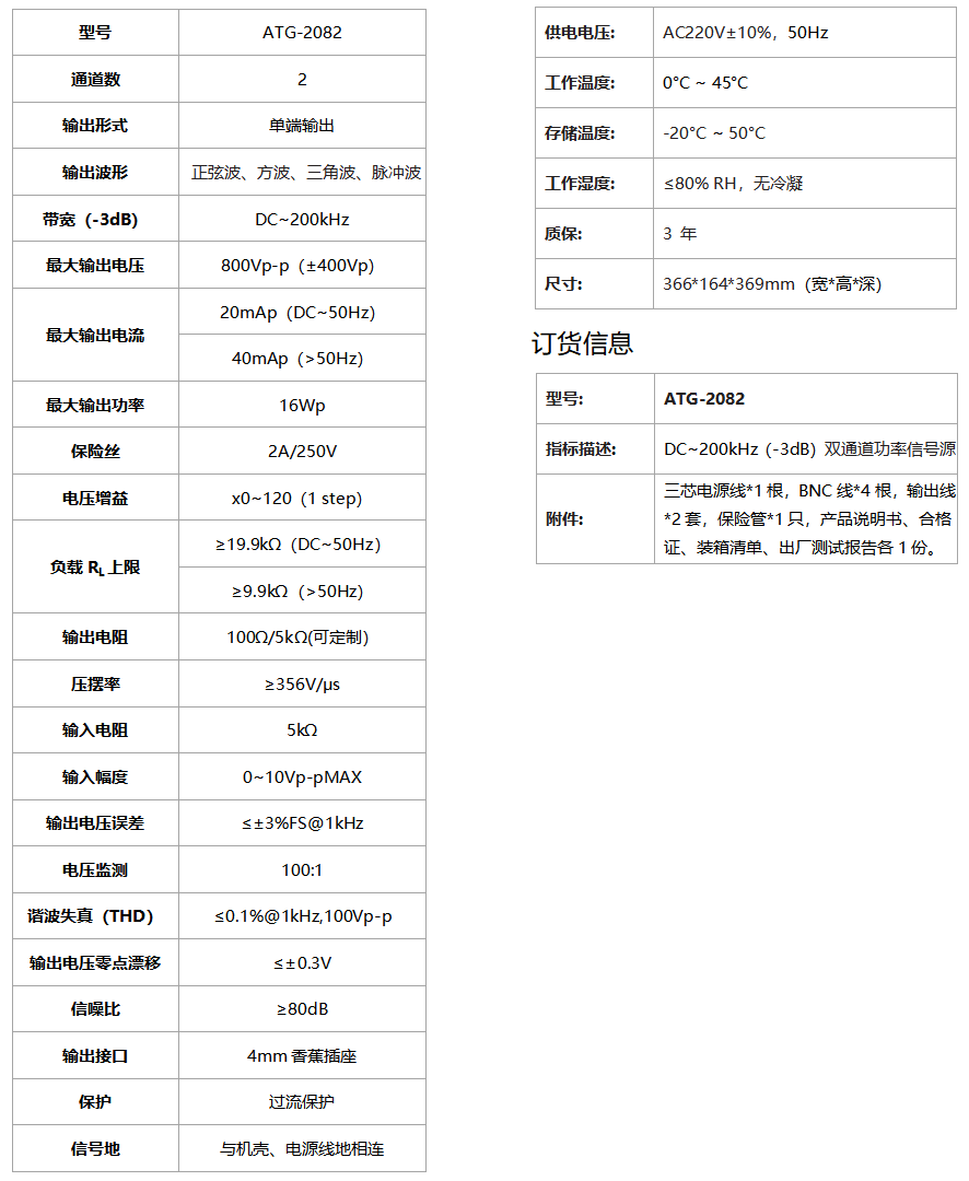 ATG-2082功率信號源(圖1) ATG-2082功率信號源(圖1)