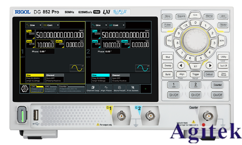 RIGOL DG800系列函數生成與任意波形合成的技術