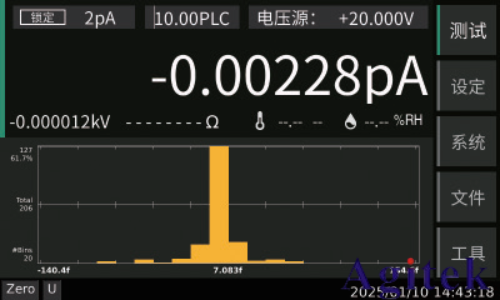 同惠TH2695系列靜電計測量微弱信號(圖4) 同惠TH2695系列靜電計測量微弱信號(圖4)