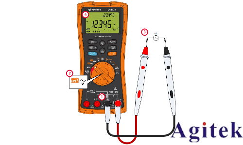 如何使用萬用表測量波峰因數?(圖3) 如何使用萬用表測量波峰因數?(圖3)