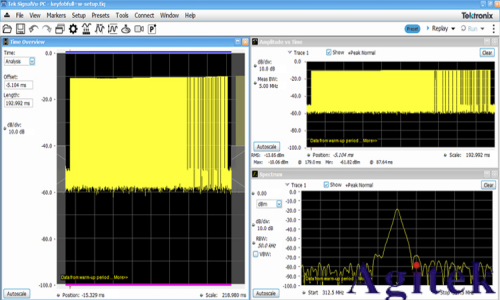 泰克4、5和6系列示波器使用跨域和多通道信號分析進行嵌入式RF測試(圖2)