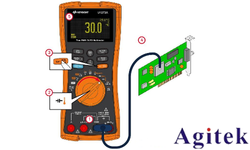 如何使用萬用表測量溫度?(圖1) 如何使用萬用表測量溫度?(圖1)