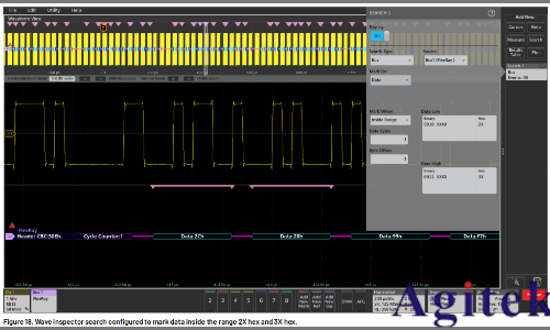 如何利用泰克2系示波器進(jìn)行汽車總線觸發(fā)解碼分析?(圖4) 如何利用泰克2系示波器進(jìn)行汽車總線觸發(fā)解碼分析?(圖4)