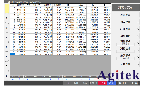 同惠TH2851系列精密阻抗分析儀(圖5) 同惠TH2851系列精密阻抗分析儀(圖5)