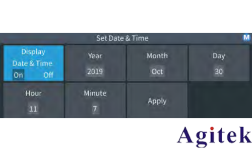 泰克示波器TBS2000X系列設置時間手冊(圖2) 泰克示波器TBS2000X系列設置時間手冊(圖2)