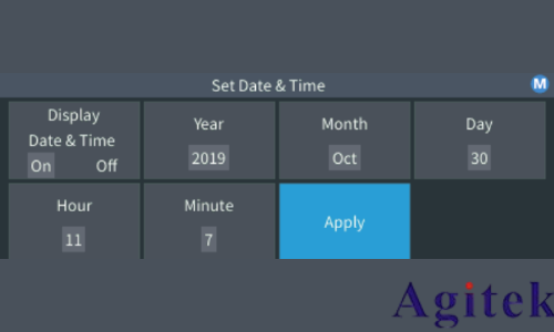 泰克示波器TBS2000X系列設置時間手冊(圖7) 泰克示波器TBS2000X系列設置時間手冊(圖7)