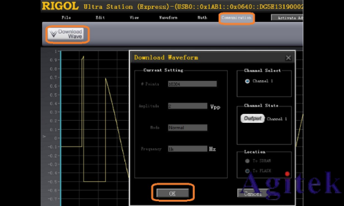 利用信號發生器讀取CSV文件的技術指南(圖5) 利用信號發生器讀取CSV文件的技術指南(圖5)
