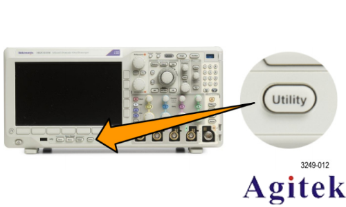泰克MDO3000系列示波器如何更改用戶界面或鍵盤的語言(圖1) 泰克MDO3000系列示波器如何更改用戶界面或鍵盤的語言(圖1)
