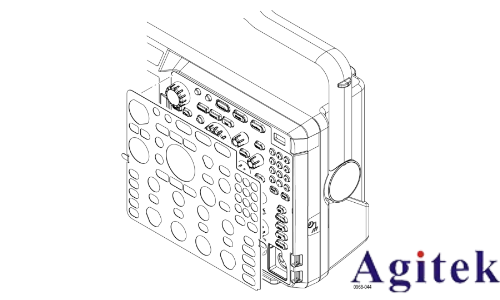 泰克MDO3000系列示波器如何更改用戶界面或鍵盤的語言(圖5) 泰克MDO3000系列示波器如何更改用戶界面或鍵盤的語言(圖5)