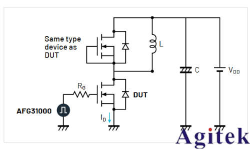 使用示波器和任意函數(shù)發(fā)生器對功率半導(dǎo)體器件進行雙脈沖測試(圖5) 使用示波器和任意函數(shù)發(fā)生器對功率半導(dǎo)體器件進行雙脈沖測試(圖5)