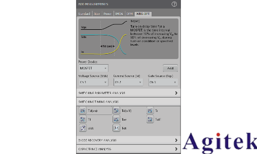 使用示波器和任意函數(shù)發(fā)生器對功率半導(dǎo)體器件進行雙脈沖測試(圖16) 使用示波器和任意函數(shù)發(fā)生器對功率半導(dǎo)體器件進行雙脈沖測試(圖16)