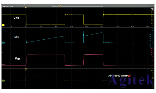 使用示波器和任意函數(shù)發(fā)生器對功率半導(dǎo)體器件進行雙脈沖測試(圖18) 使用示波器和任意函數(shù)發(fā)生器對功率半導(dǎo)體器件進行雙脈沖測試(圖18)