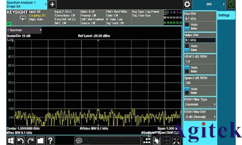 頻譜儀使用過程中如何選擇最好的分辨率帶寬(RBW)?(圖11) 頻譜儀使用過程中如何選擇最好的分辨率帶寬(RBW)?(圖11)