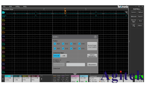 泰克 4，5 和 6 系列 MSO如何實現示波器多通道測試(圖12)