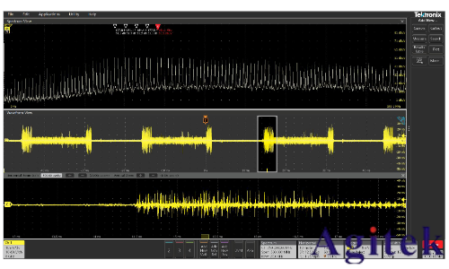 使用泰克4、5和6系列混合信號(hào)示波器逐步排除電磁干擾(圖12)