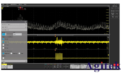 使用泰克4、5和6系列混合信號(hào)示波器逐步排除電磁干擾(圖13)
