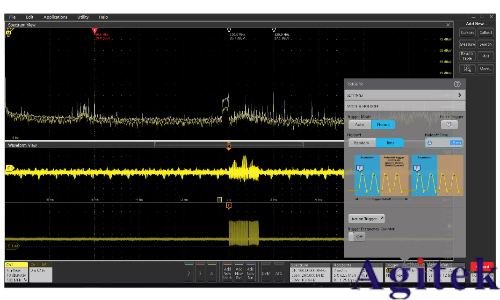使用泰克4、5和6系列混合信號(hào)示波器逐步排除電磁干擾(圖16)