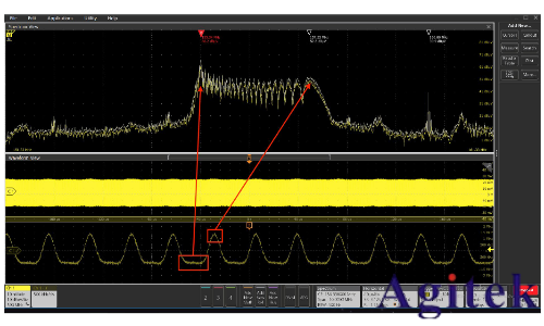 使用泰克4、5和6系列混合信號(hào)示波器逐步排除電磁干擾(圖23)