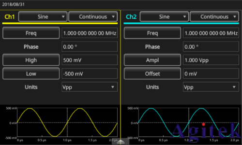 泰克AFG31000 系列信號發(fā)生器如何打開或保存任意波形(圖1) 泰克AFG31000 系列信號發(fā)生器如何打開或保存任意波形(圖1)