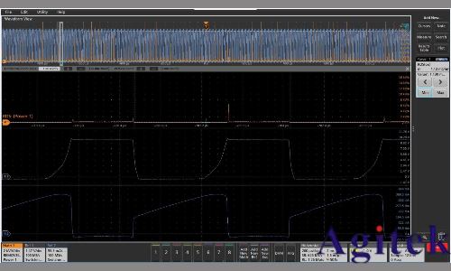 運用泰克示波器4系列B MSO進行諧波分析(圖7) 運用泰克示波器4系列B MSO進行諧波分析(圖7)