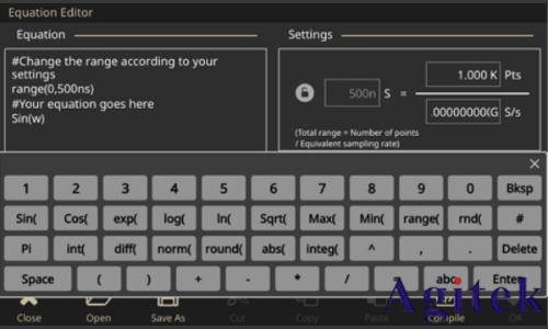 泰克AFG31000 系列任意函數(shù)發(fā)生器如何創(chuàng)建任意波形(圖4) 泰克AFG31000 系列任意函數(shù)發(fā)生器如何創(chuàng)建任意波形(圖4)
