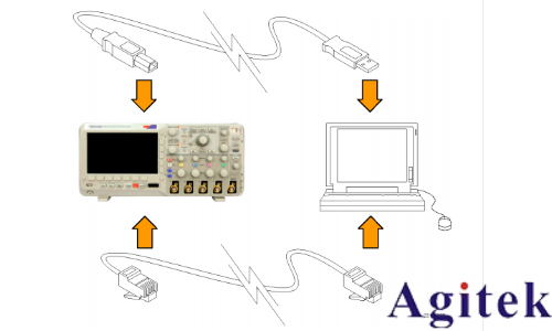 泰克示波器DPO2000B系列連接電腦指南(圖1) 泰克示波器DPO2000B系列連接電腦指南(圖1)