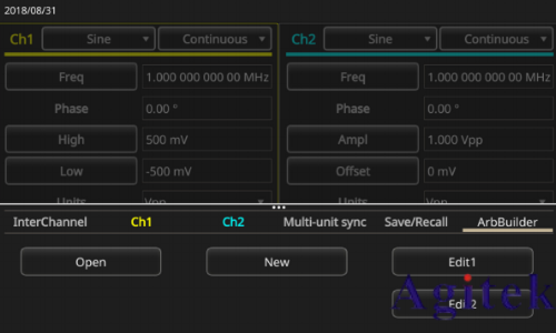 泰克AFG31000系列信號發生器創建脈沖波形(圖3) 泰克AFG31000系列信號發生器創建脈沖波形(圖3)
