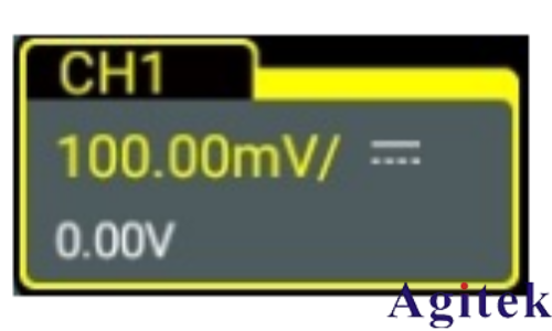 普源示波器DHO1000設(shè)置垂直系統(tǒng)