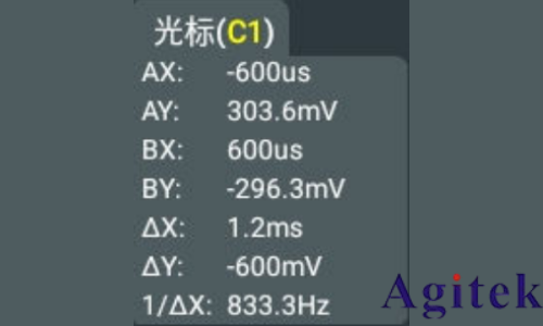 普源示波器DHO1000光標(biāo)測(cè)量(圖2) 普源示波器DHO1000光標(biāo)測(cè)量(圖2)