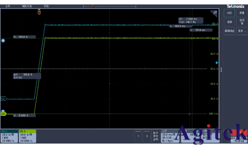 EA直流電源并聯(lián)狀態(tài)下突加載均流測試(圖3) EA直流電源并聯(lián)狀態(tài)下突加載均流測試(圖3)