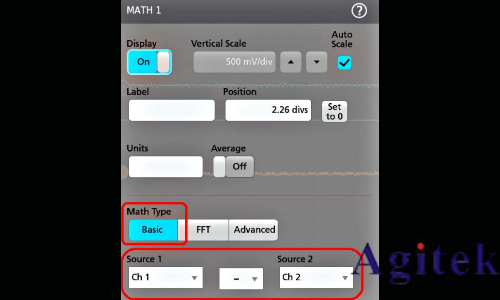 泰克混合信號示波器 MSO24, MSO222添加數(shù)學(xué)、參考或總線波形(圖3) 泰克混合信號示波器 MSO24, MSO222添加數(shù)學(xué)、參考或總線波形(圖3)