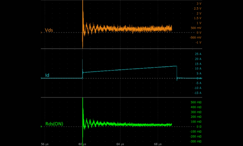 泰克4/5/6系列MSO示波器測量GaN動態導通電阻Rds(on)(圖2) 泰克4/5/6系列MSO示波器測量GaN動態導通電阻Rds(on)(圖2)