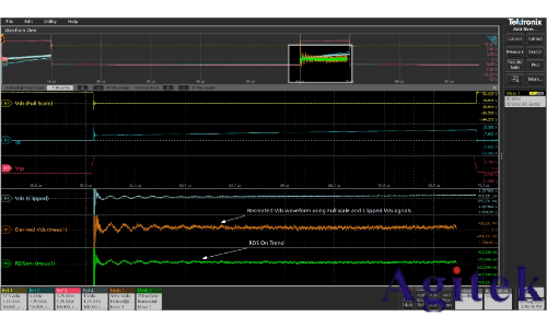 泰克4/5/6系列MSO示波器測量GaN動態導通電阻Rds(on)(圖5) 泰克4/5/6系列MSO示波器測量GaN動態導通電阻Rds(on)(圖5)