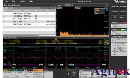 泰克2 系列 MSO混合信號示波器(圖2) 泰克2 系列 MSO混合信號示波器(圖2)