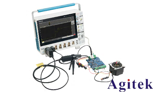 使用泰克示波器對三相電機驅動器進行測量(圖11) 使用泰克示波器對三相電機驅動器進行測量(圖11)