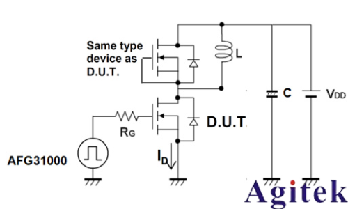 使用泰克示波器5/6系列MSO進行功率半導體器件的雙脈沖測試(圖1) 使用泰克示波器5/6系列MSO進行功率半導體器件的雙脈沖測試(圖1)