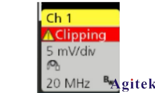 泰克示波器6系列如何避免削波(圖2) 泰克示波器6系列如何避免削波(圖2)