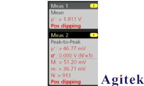 泰克示波器6系列如何避免削波(圖3) 泰克示波器6系列如何避免削波(圖3)