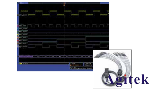 使用混合信號示波器或混合域示波 器調試數字電路的技巧(圖3) 使用混合信號示波器或混合域示波 器調試數字電路的技巧(圖3)