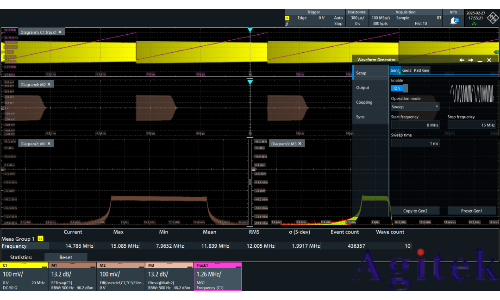 羅德與施瓦茨RTO6系列示波器的自定義濾波器功能助力電源紋波測試(圖4) 羅德與施瓦茨RTO6系列示波器的自定義濾波器功能助力電源紋波測試(圖4)